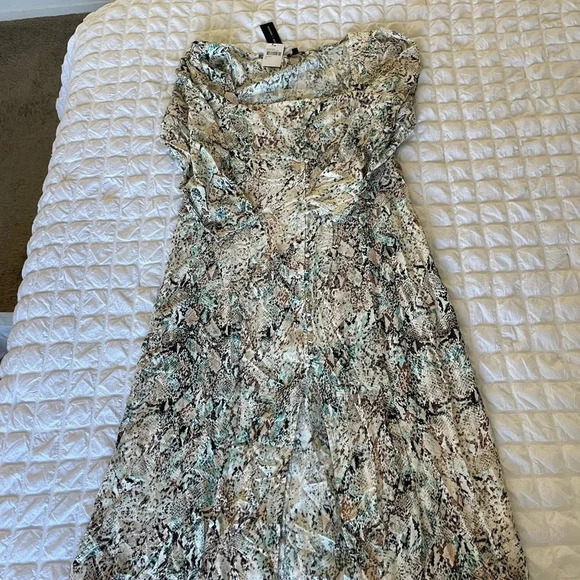 AFRM Mariska snake print midi dress - Picture 7 of 10